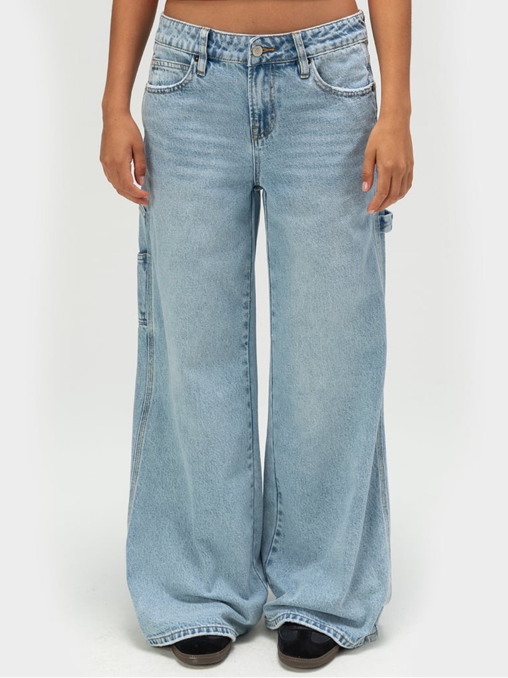 RSQ Low Rise Extreme Baggy Carpenter Jeans